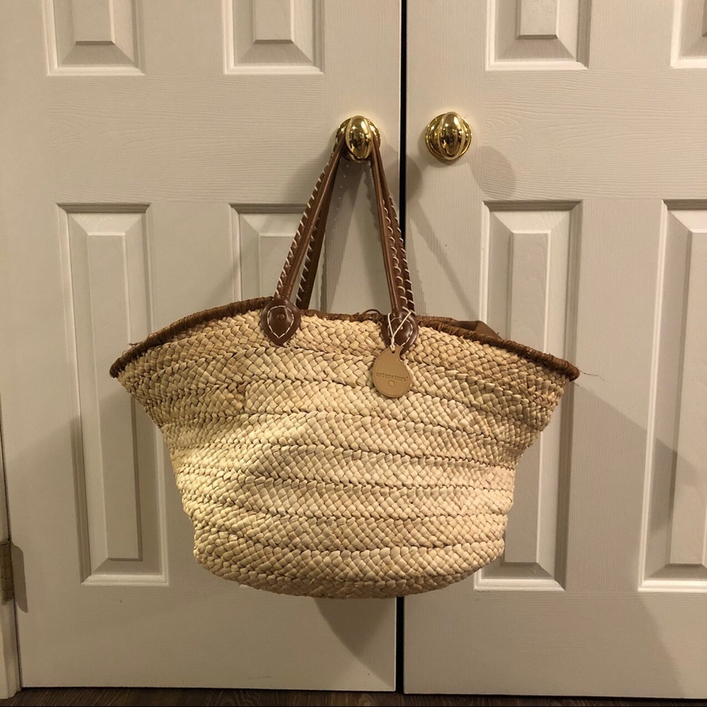 Handmade Straw Tote Bag